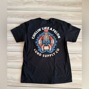 LGND Supply Co MAGA T-shirt Large Black NWT